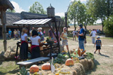 Na Wiejskim Kramie zwiedzający mogli kupić ekologiczne warzywa i owoce. Fot. Dariusz Krześniak