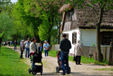 Wiosenne zwiedzanie Muzeum Wsi Mazowieckiej w Sierpcu